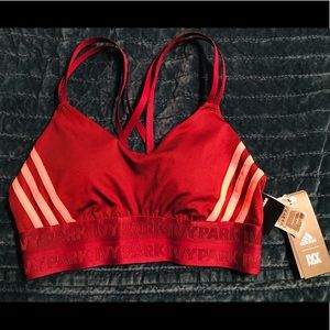 Adidas X Ivy Park Strappy Cutout Bra Medium